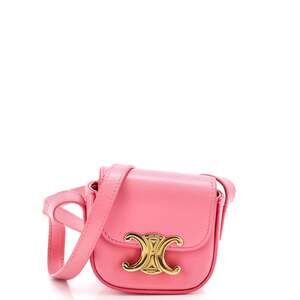 Celine Claude Shoulder Bag Leather Mini #239416C11B